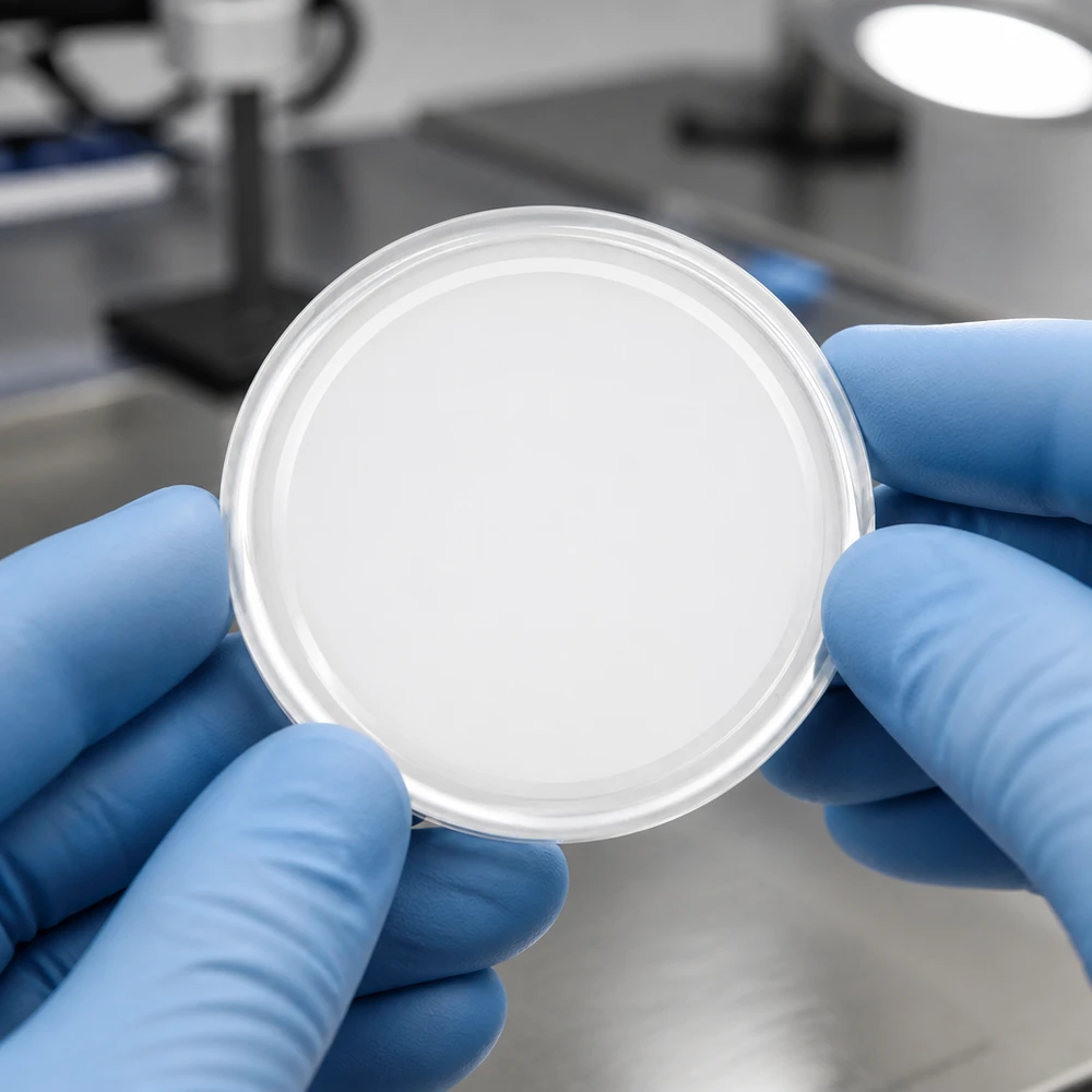 Contrôle qualité des opercules BasicSeal blancs TO58 58 mm UniTwist dans des conditions de laboratoire
