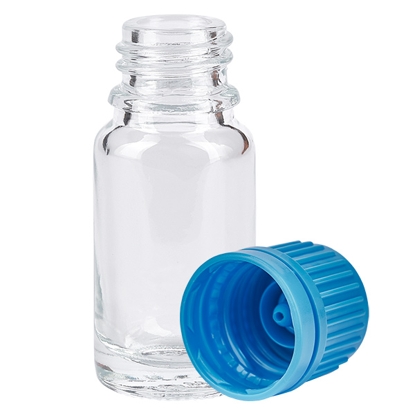 Flacon 10ml 11mm SV bleu OV ClearLine UT18/10 Flacon 10ml 11mm SV bleu OV ClearLine UT18/10