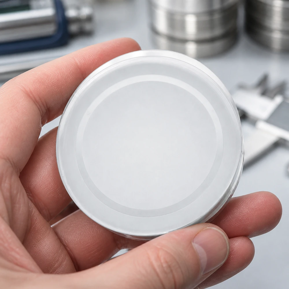 Couvercle BasicSeal blanc de 66 mm (TO66deep) UNiTWIST Couvercle BasicSeal 66 mm blanc TO66deep UNiTWIST, forme ronde – Vue détaillée du couvercle de bocaux