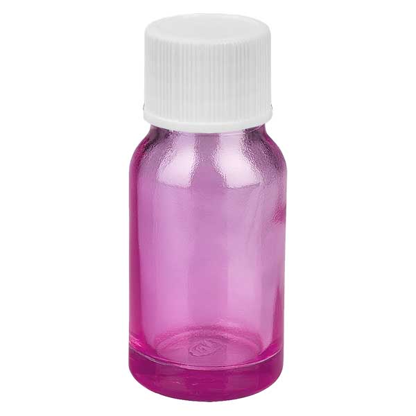 Bouteille 10ml 11mm bouchon à vis blanc standard PurpleLine UT18/10