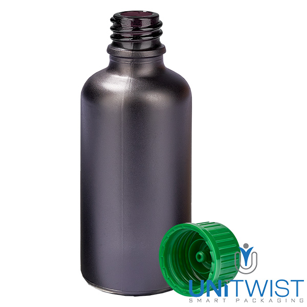 Flacon de 50ml 11mm SV vert STD BlackLine UT18/50 Flacon de 50ml 11mm SV vert STD BlackLine UT18/50