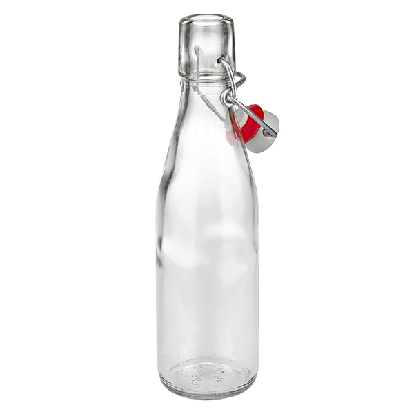 Bouteille en verre de 250 ml + bouchon mécanique PVC UNiTWIST