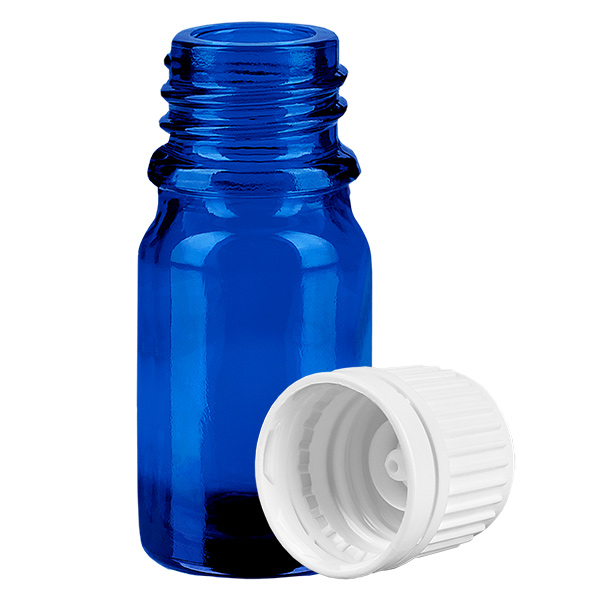 Flacon 5ml 11mm SV blanc OV BlueLine UT18/5