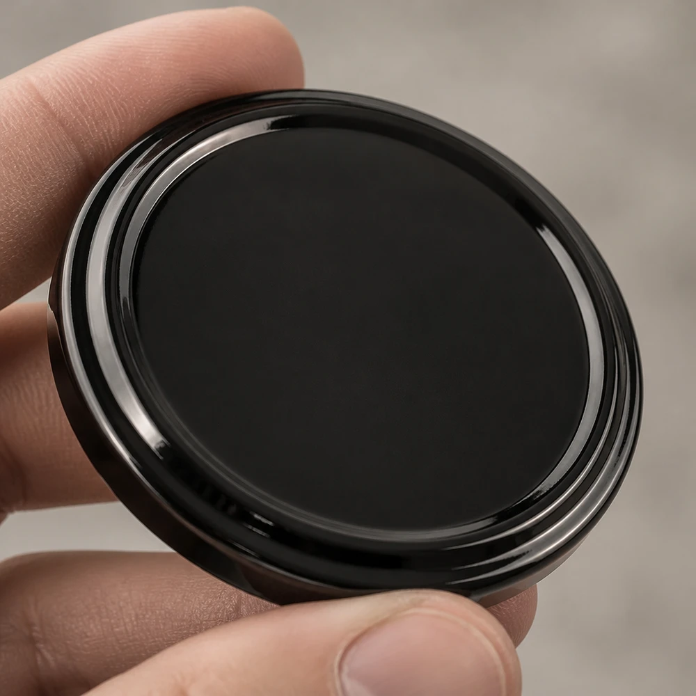 Couvercle à vis noir TO63 BasicSeal 63 mm UNiTWIST en tôle d'acier laquée – produit de qualité
