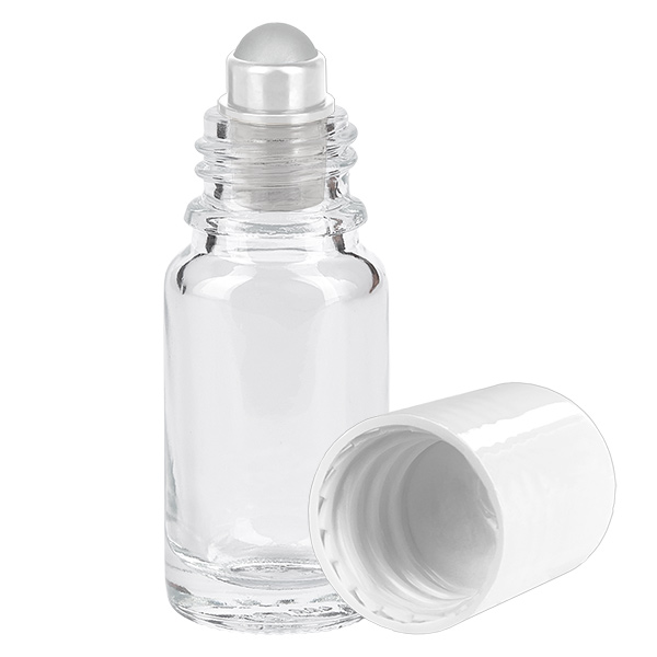 Flacon roll-on 10ml blanc STD ClearLine UT18/10 Flacon roll-on 10ml blanc STD ClearLine UT18/10