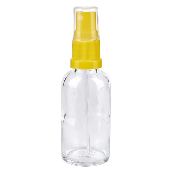 Vaporisateur 30ml jaune/tr. STD ClearLine UT18/30 Vaporisateur 30ml jaune/tr. STD ClearLine UT18/30