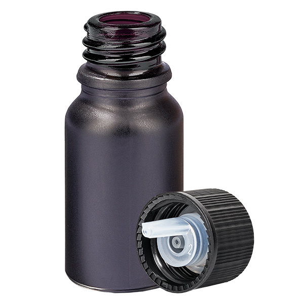 10ml flacon de gouttes. 1mm noir STD BlackLine UT18/10