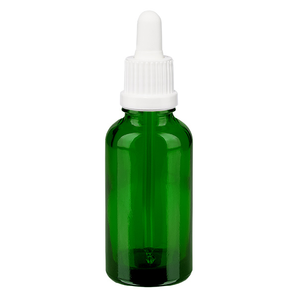 Flacon à pipette 30ml blanc OV GreenLine UT18/30