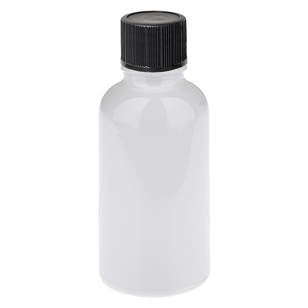 Flacon compte-gouttes 30 ml, bouchon standard noir 1 mm WhiteLine UT18/30 Flacon compte-gouttes 30 ml, bouchon standard noir 1 mm WhiteLine UT18/30