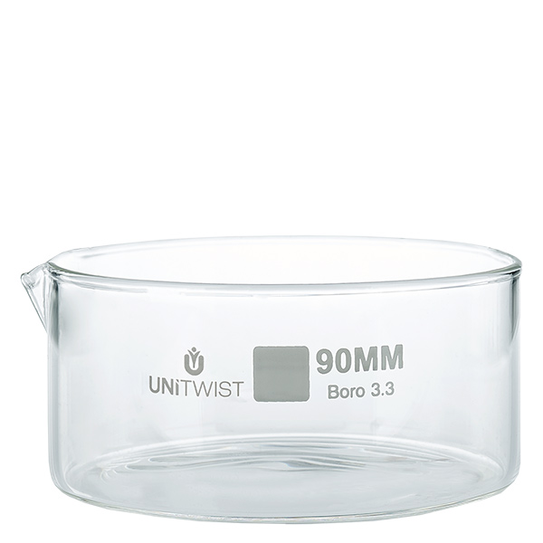 Cristallisoir ø90mm verre borosilicaté UNiTWIST Cristallisoir ø90mm verre borosilicaté UNiTWIST