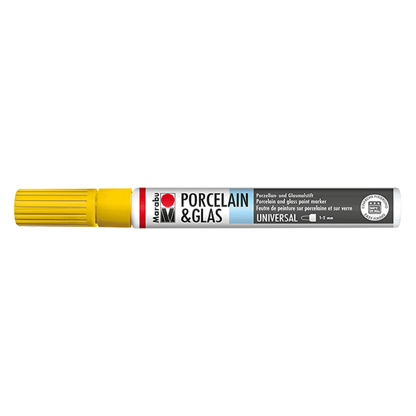 Crayon Jaune soleil 1-2mm pour verre/porcelaine (220) Crayon Jaune soleil 1-2mm pour verre/porcelaine (220)