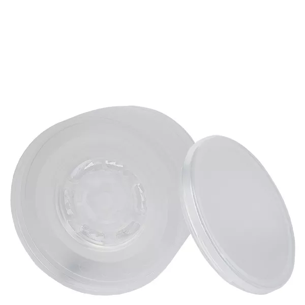 Couvercle du bocal à sel/épices avec moulin Vario blanc - Broyeur acrylique grossier à fin, saupoudreur 6 trous ø8mm. Filetage de 41mm. Couvercle à pression. Couvercle du bocal à sel/épices avec moulin Vario blanc - Broyeur acrylique grossier à fin, saupoudreur 6 trous ø8mm. Filetage de 41mm. Couvercle à pression.