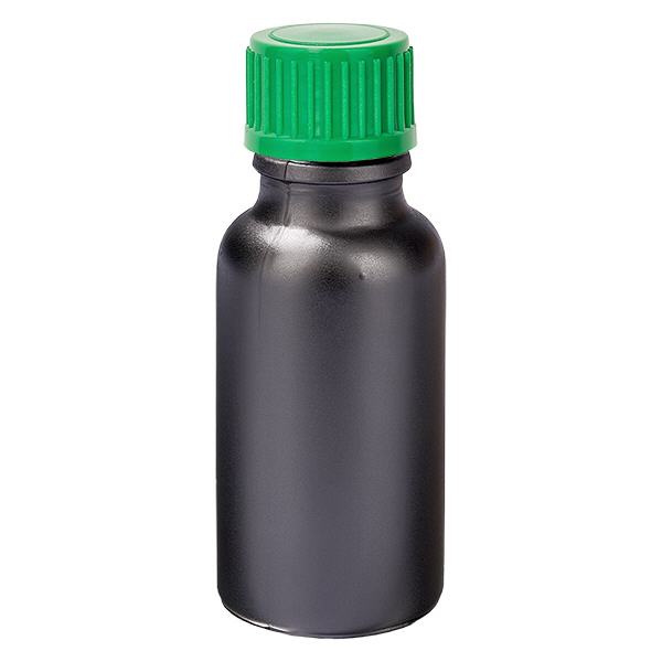 20ml Flacon compte-goutte 0.8mm vert STD BlackLine UT18/20