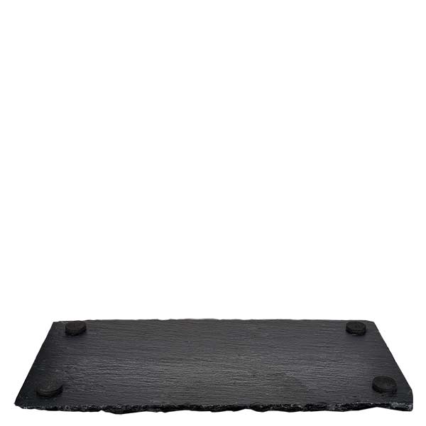 Plateau en ardoise rectangulaire 200 x 100 mm