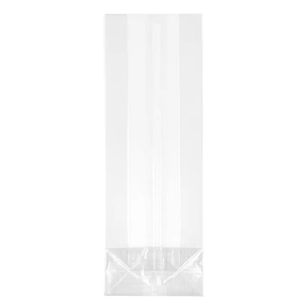 100 sachets à fond plat en OPP avec joints scellés, 100 + 60 x 370 100 sachets à fond plat en OPP avec joints scellés, 100 + 60 x 370