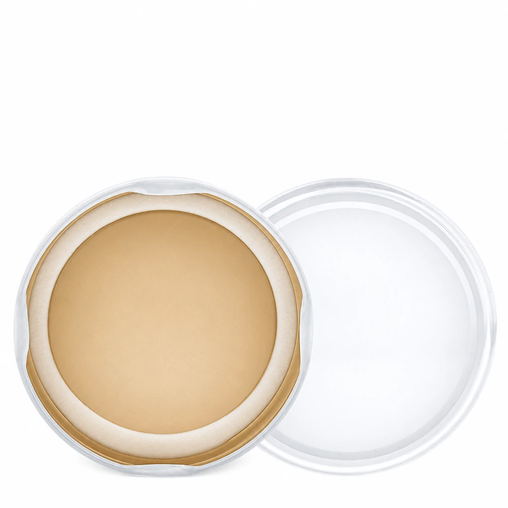 Gros plan sur l'intérieur du couvercle BasicSeal 58 mm blanc TO58 UniTwist, joint beige