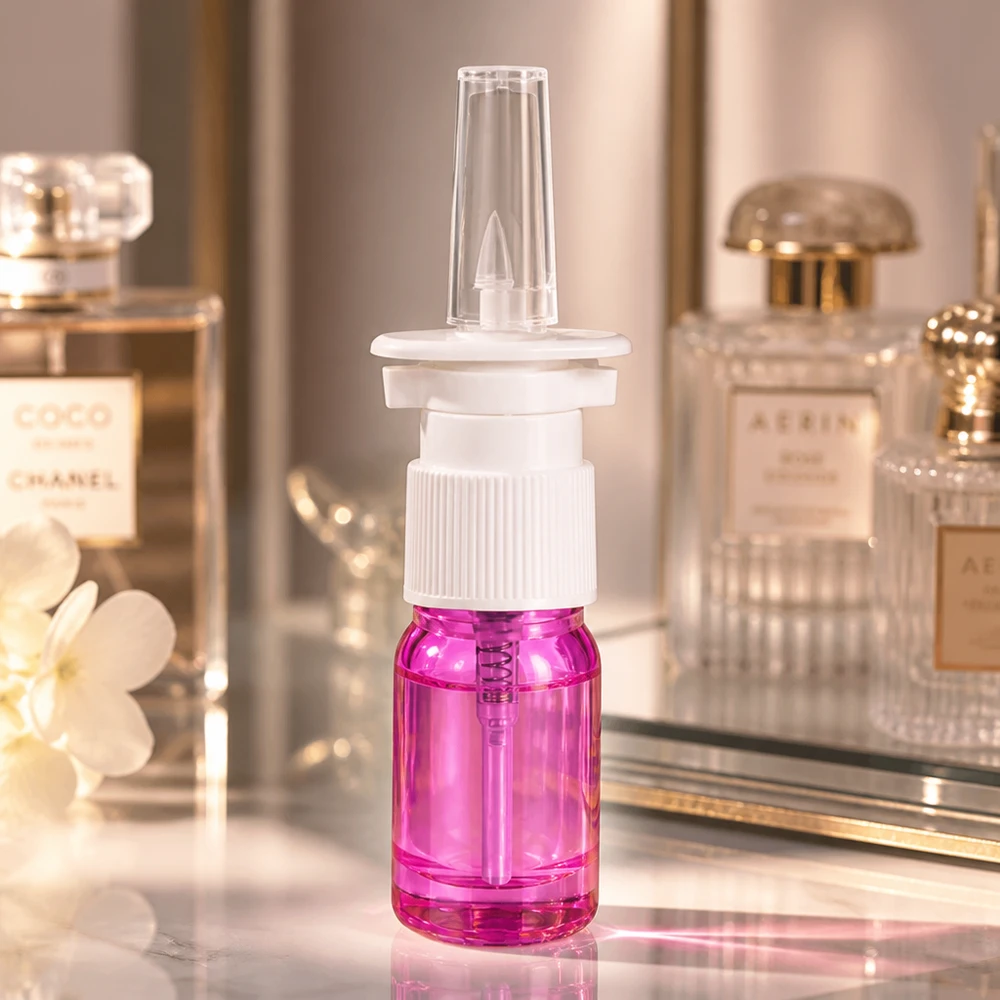 Vaporisateur nasal 5ml blanc/transparent standard PurpleLine UT18/5 Vaporisateur professionnel de 5 ml avec tête de pompe STD pour une répartition uniforme des liquides