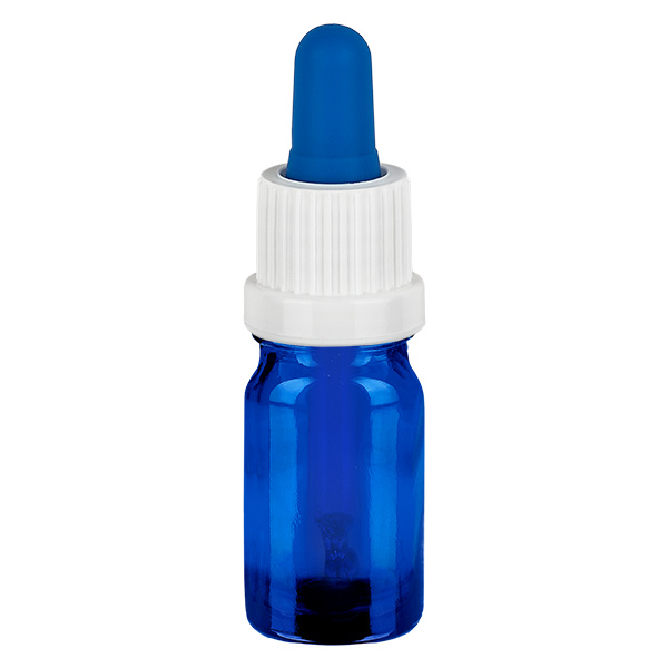 Flacon à pipette 5ml blanc/bleu OV BlueLine UT18/5