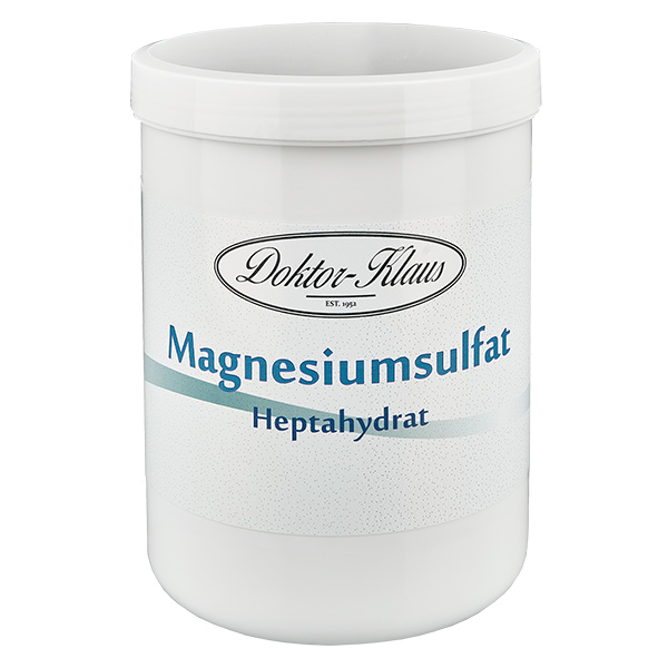1000 g de sulfate de magnésium 7 hydraté Docteur Klaus