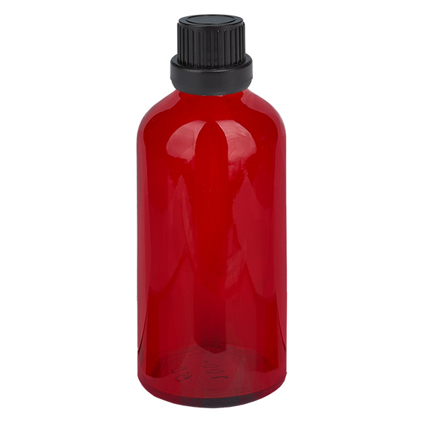 Flacon 100ml 11mm SV noir OV RedLine UT18/100