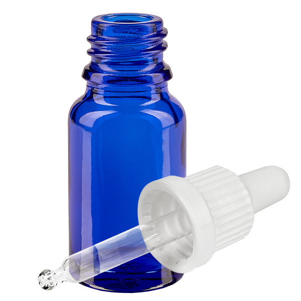 Flacon à pipette 10ml blanc OV BlueLine UT18/10