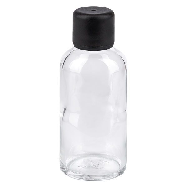 Flacon 50ml 11mm SV noir OV ClearLine UT18/50 Flacon 50ml 11mm SV noir OV ClearLine UT18/50