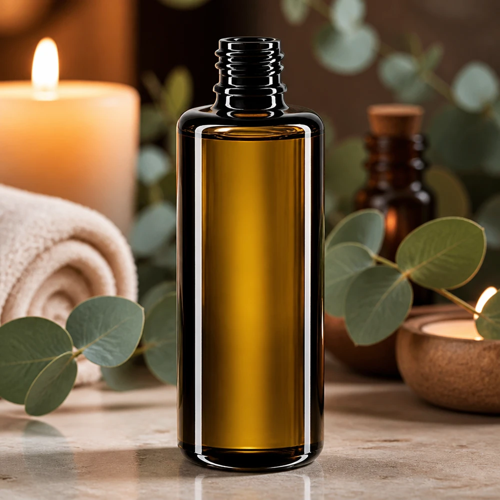 Flacon en verre violet 50 ml DIN18 (verre Miron) Le flacon compte-gouttes Premium Orion en verre spécial Miron violet protège les ingrédients de la lumière nocive