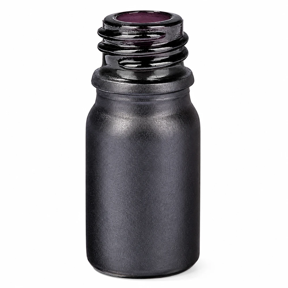 Flacon à pharmacie 5ml BlackLine UT18/5 UNiTWIST Flacon en verre compact 5ml BlackLine UT18/5 UNiTWIST idéal pour les médicaments et les teintures