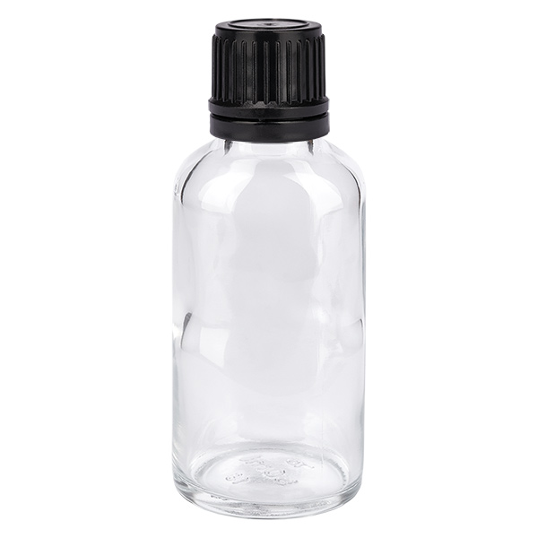 Flacon 30ml (globule) 8mm GR s. STD ClearL. UT18/30