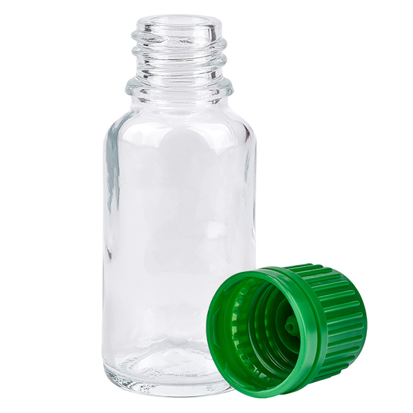 Flacon 20ml 11mm SV vert OV ClearLine UT18/20