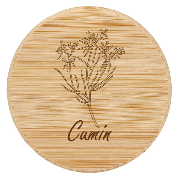 Paire en bois « Cumin » pour WECK RR60 Paire en bois « Cumin » pour WECK RR60