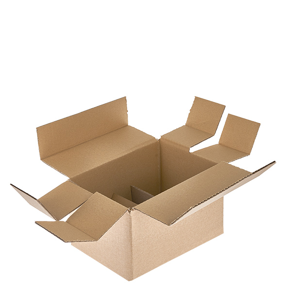 Cartons pour verres (25 pcs) avec 6 compartiments 216x143x125mm