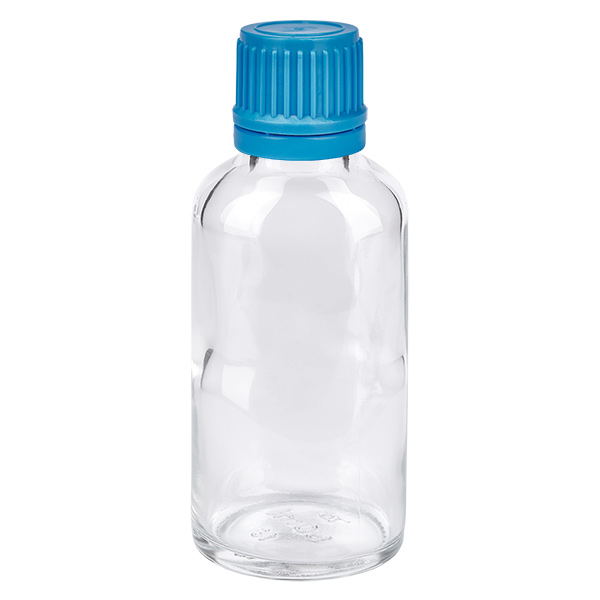 Flacon 30ml 11mm SV bleu OV ClearLine UT18/30 Flacon 30ml 11mm SV bleu OV ClearLine UT18/30