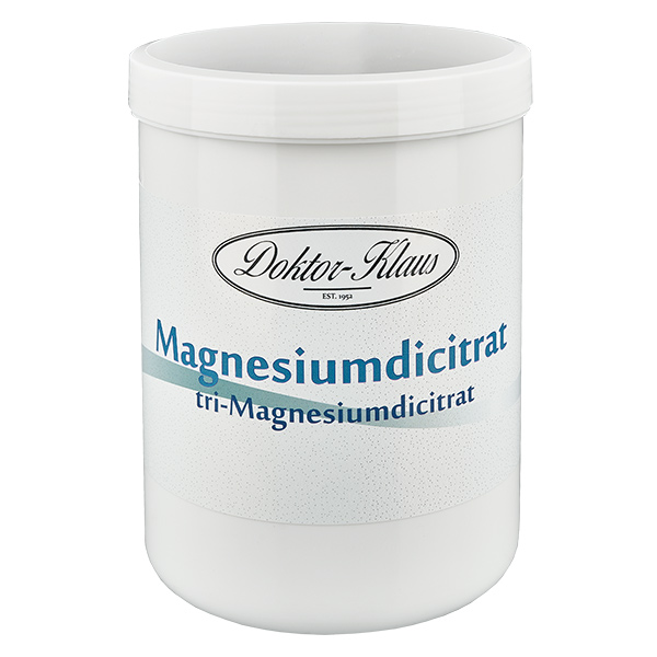 1000 g de tri-magnésium dicitrate anhydre Doktor-Klaus 1000 g de tri-magnésium dicitrate anhydre Doktor-Klaus