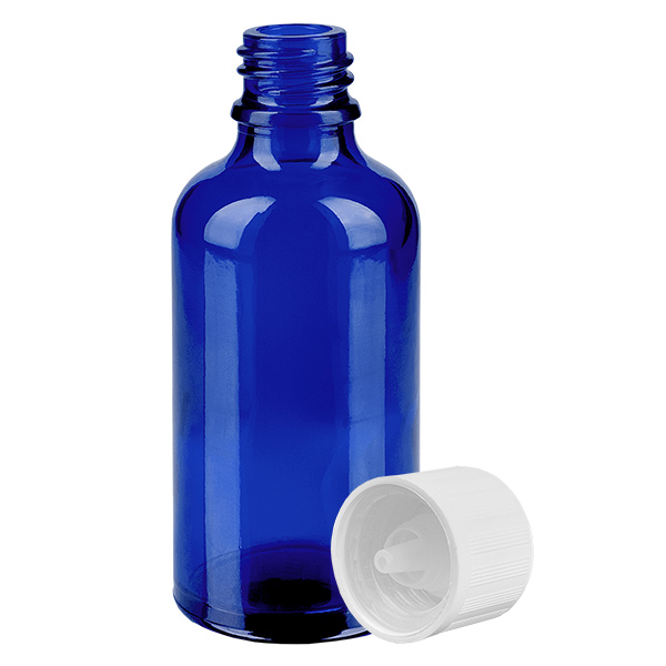 Flacon compte-goutte 50ml 1.2mm w. STD KiSi BlueL.UT18/50