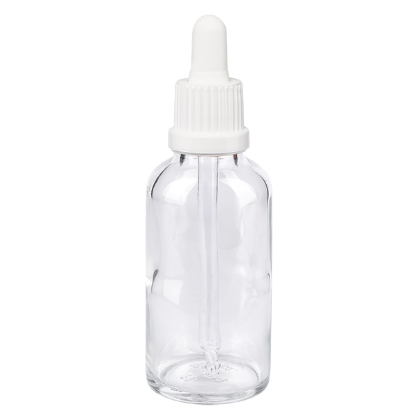 Flacon à pipette 30ml blanc OV ClearLine UT18/30