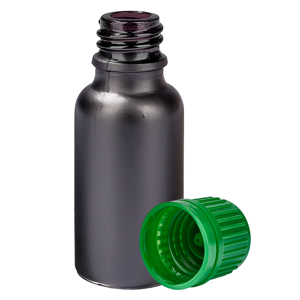 Flacon 20ml 11mm SV vert OV BlackLine UT18/20