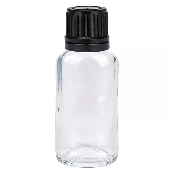 Flacon 30ml 11mm SV noir OV ClearLine UT18/30 Flacon 30ml 11mm SV noir OV ClearLine UT18/30