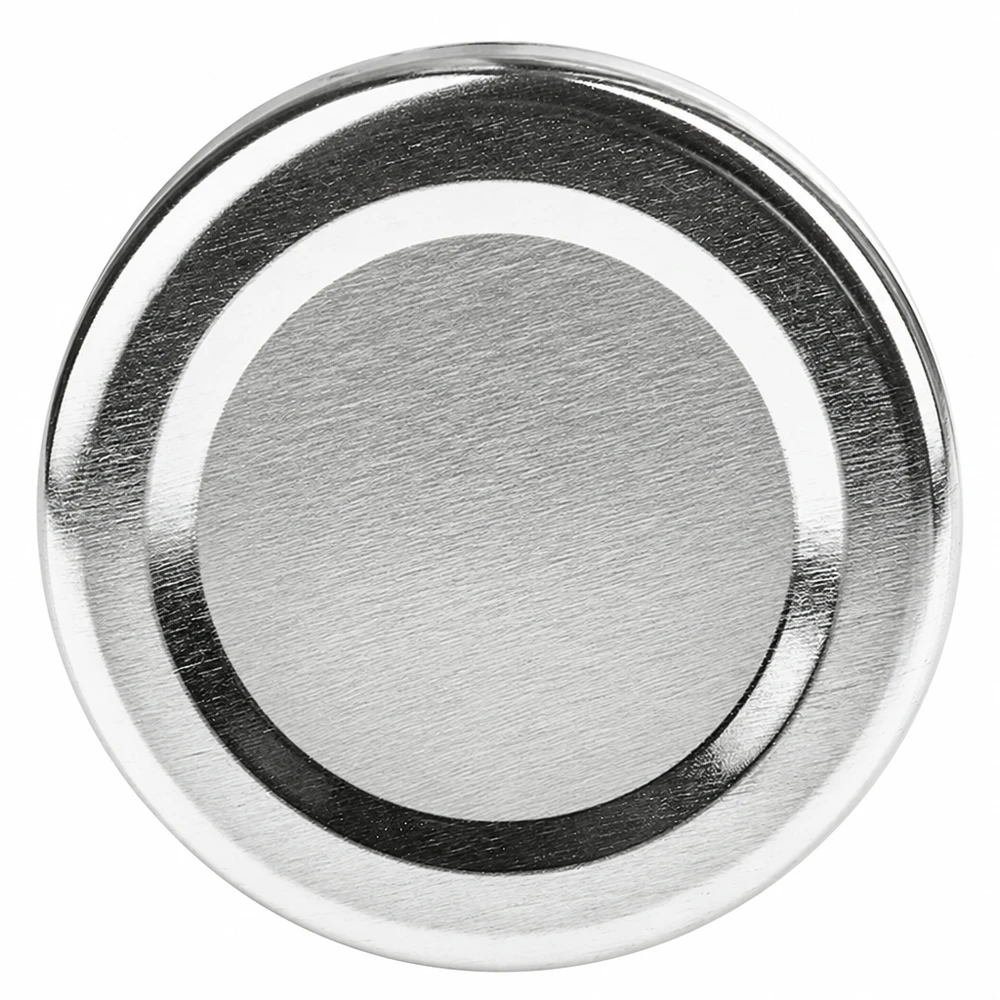 66mm BasicSeal bouchon argenté (TO66deep) UNiTWIST Couvercle argenté à vis de 66 mm BasicSeal UNiTWIST, embouti, adapté au contact alimentaire
