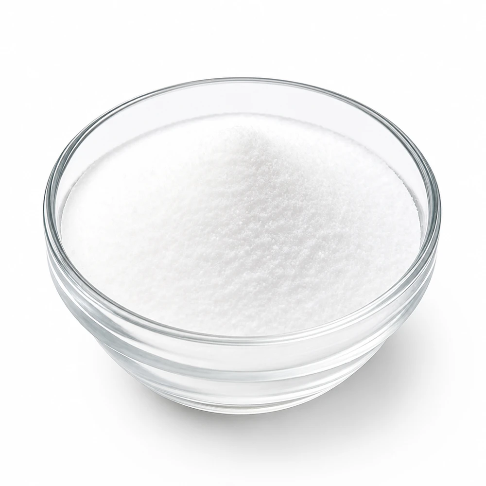 500g d'acide citrique Doktor-Klaus Acide citrique Doktor-Klaus 500g poudre blanche cristalline dans un récipient en verre transparent