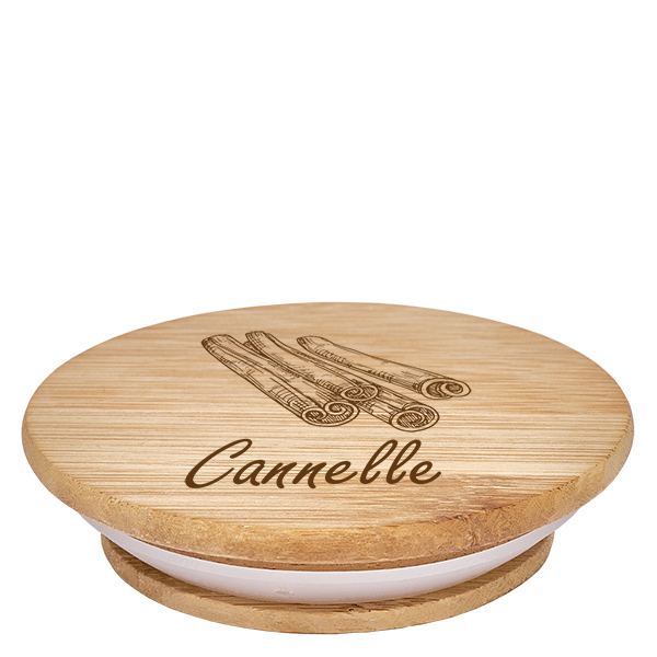 Paire en bois « Cannelle » pour WECK RR60