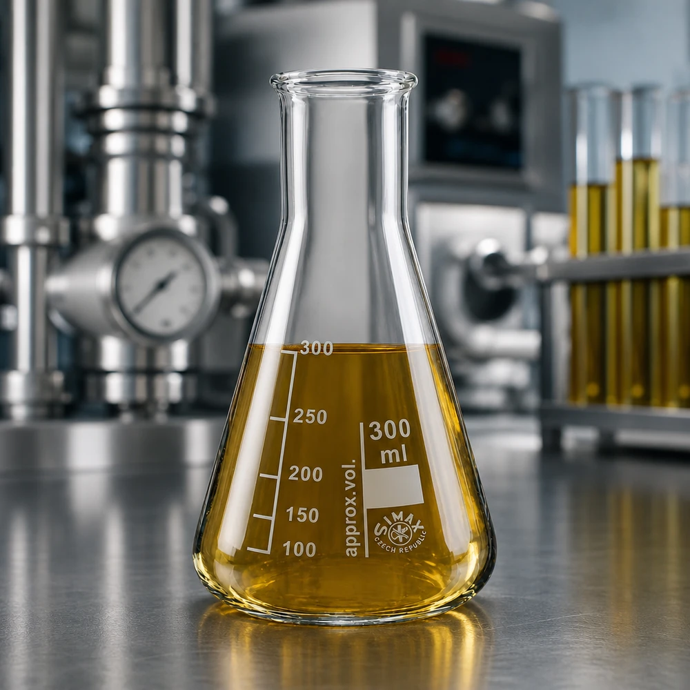 Erlenmeyer 300ml col étroit, verre borosilicate
