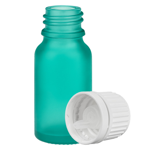 Flacon compte-goutte 10ml 0.7mm blanc OV GreenLine UT18/10 Flacon compte-goutte 10ml 0.7mm blanc OV GreenLine UT18/10