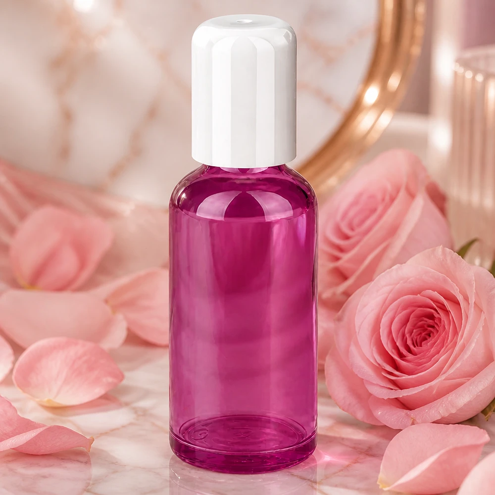 Flacon Roll-On 50ml blanc Standard PurpleLine UT18/50 Récipient Roll-On 50ml en violet élégant pour la fabrication professionnelle de cosmétiques