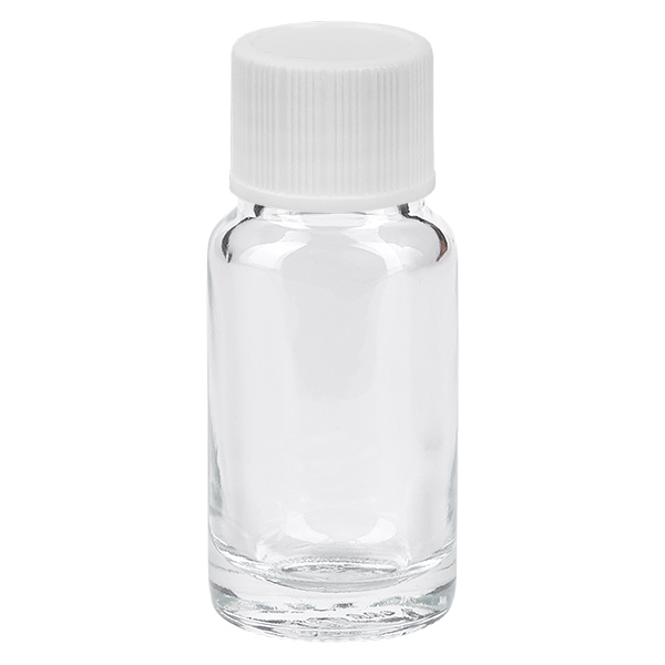 Flacon de 10ml 11mm SV blanc STD ClearLine UT18/10 Flacon de 10ml 11mm SV blanc STD ClearLine UT18/10