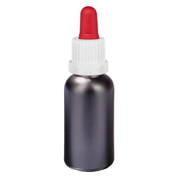 Flacon à pipette 30ml blanc/rouge OV BlackLine UT18/30
