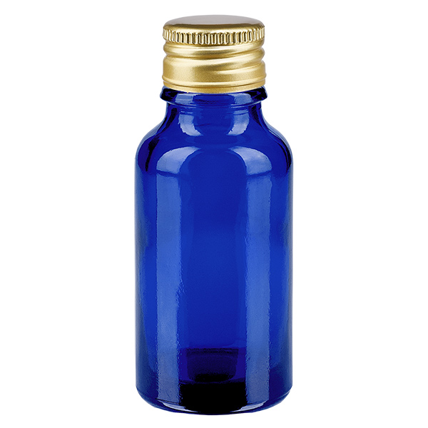 Flacon 20ml 11mm SV Alu-Gold STD BlueL. UT18/20