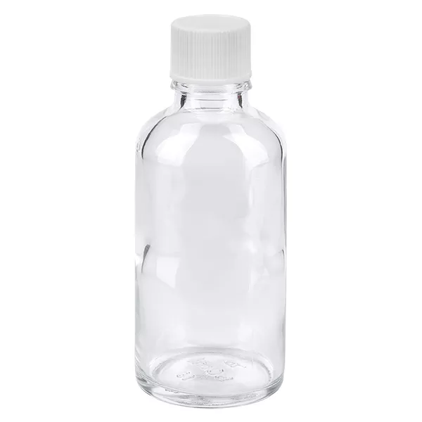 Flacon de 50ml 11mm SV blanc STD ClearLine UT18/50