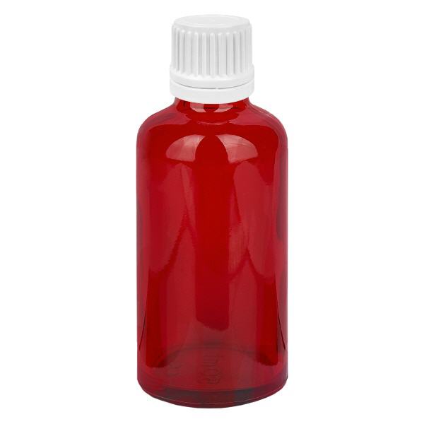 Flacon compte-goutte 50ml 0.7mm blanc OV RedLine UT18/50