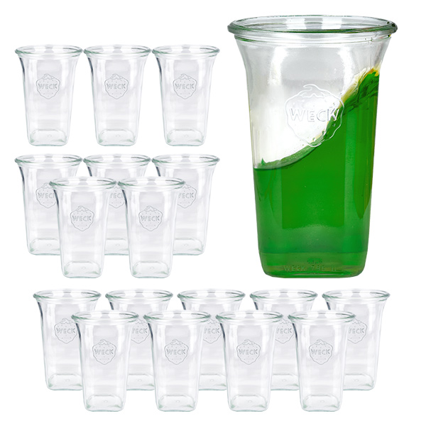 Lot de 18 Weck Quentin 795 ml